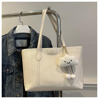 Shoulder Bag Tote Bag Large Capacity Bag Women'S Texture Retro Winter Commuter Handbag