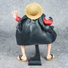 One Piece Monkey D Luffy Pvc Action Figure With Cloak For Collectors And Display
