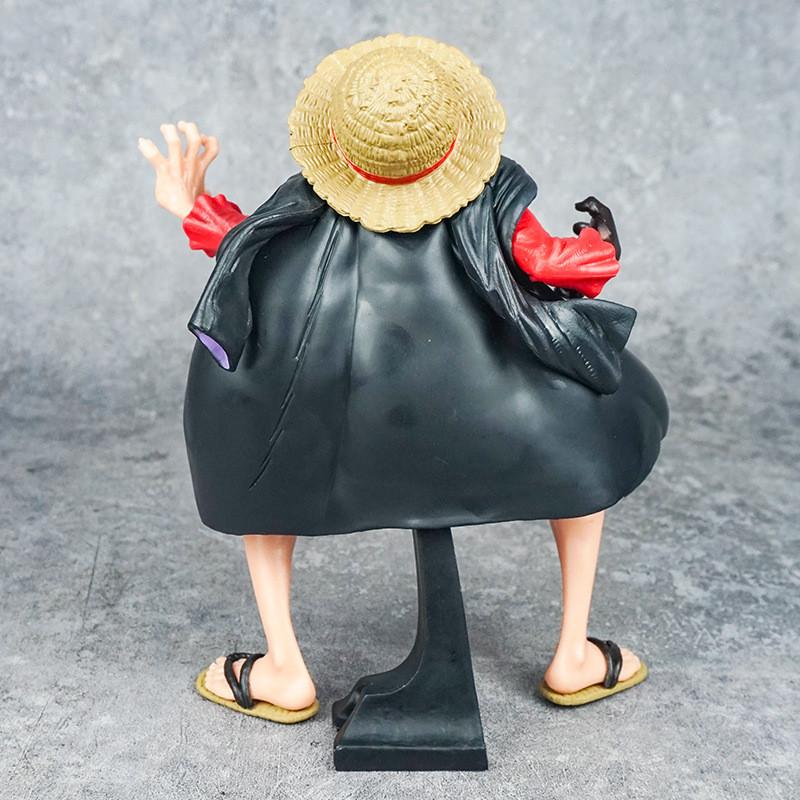 One Piece Monkey D Luffy Pvc Action Figure With Cloak For Collectors And Display