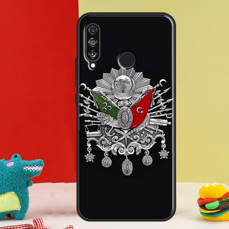 Ottoman Empire Coat Of Arms For Huawei Nova 9 10 SE 12i 12s 11i 5T Y91 Y90 Y60 Y70 Y72 Y61 P60 Pro P20 P30 P40 Lite Case