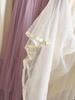 Flowy Super Fairy Mesh Patchwork Midi Skirt for Women - High Waist Slimming Mid-Length Skirt, 2026 Spring/Summer Collection