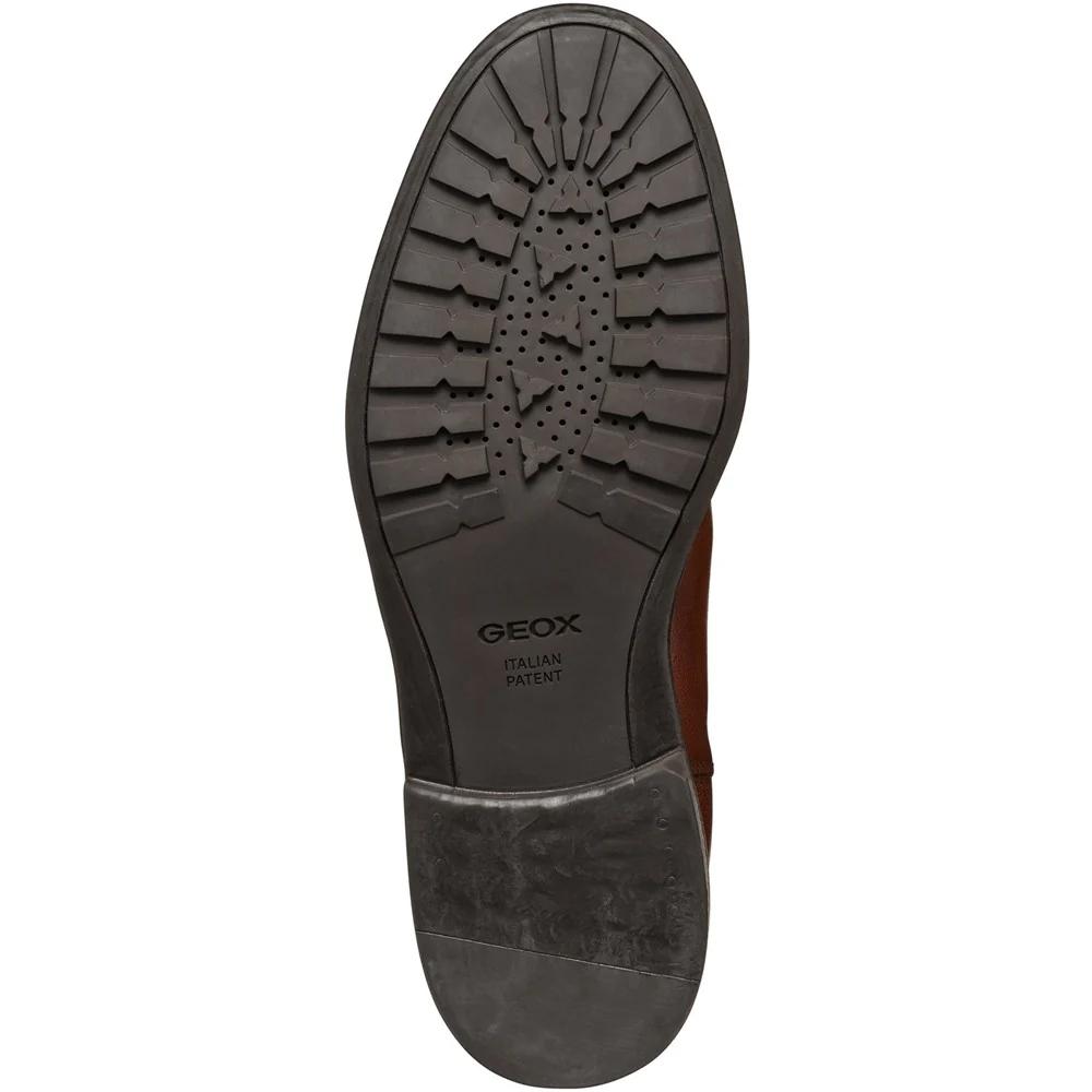 Geox Herren-Stiefeletten „Tiberio“ aus Lackleder