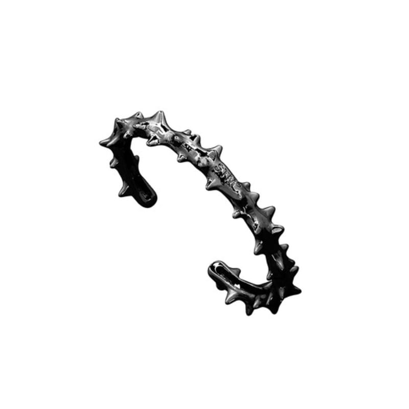 SENTIMENTS NO.630 [black] SPIKY BANGLE BRACELET