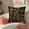 Hip Hop American Music Brand WWu Clan Tangs Cushion Cover Pillowcase Short Plush Invisible zipper Room Sofa Cushion Cover