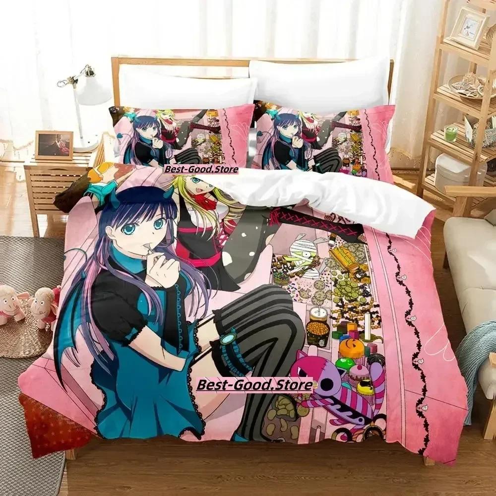 New Anime Panty Stocking Bedding Set Duvet Cover Sheet Printed Bed Set Pillowcase Bed Full Queen King Size Comforter Bedroom