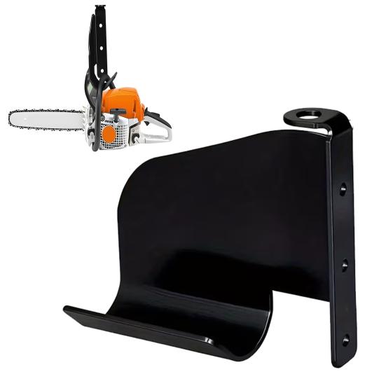 Chainsaw Hanger Heavy Duty Metal Electric Chainsaw Wall Mount Hook Garage Shed Chainsaw Storage Holder Organizer Rack