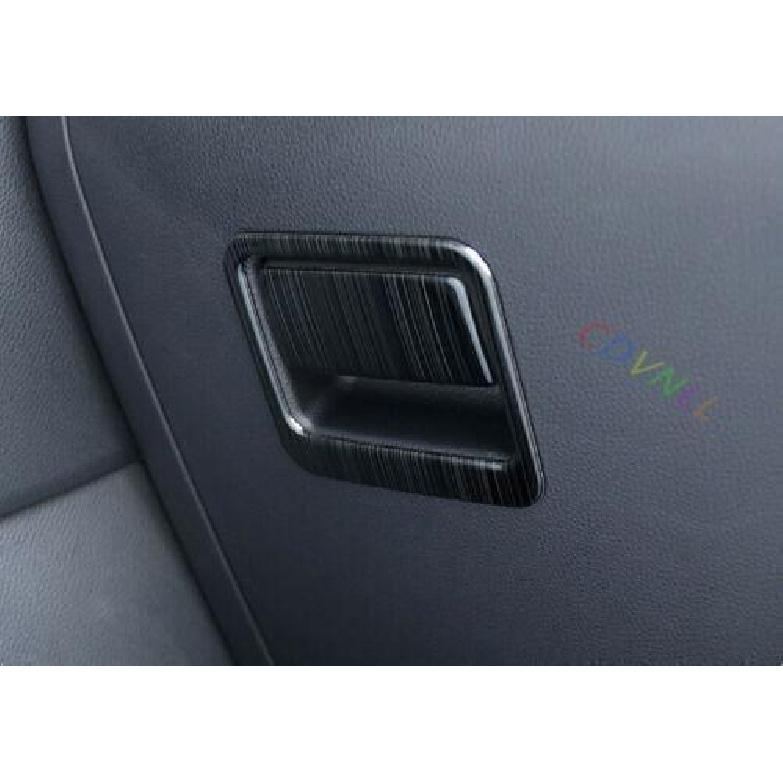 Co-Pilot Glove Boxes Handle Cover Trim Black Titanium For Toyota RAV4 2019-2023