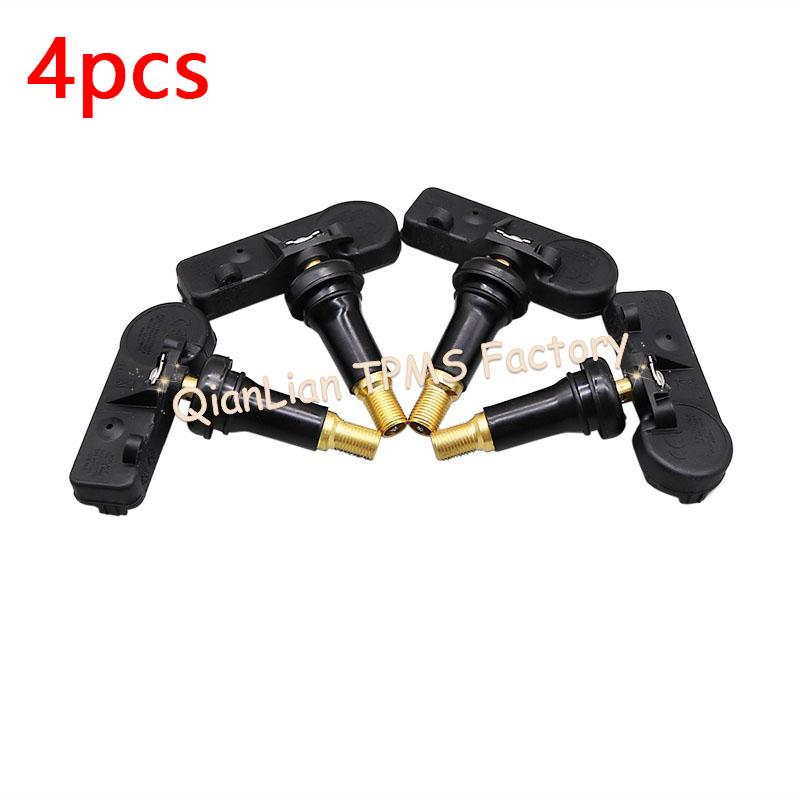 For Ram 1500 2018-2024 1/4pcs 68293199AA 68293199AB Tire Pressure Monitoring System 433MHz Tire Pressure Sensor For Ram