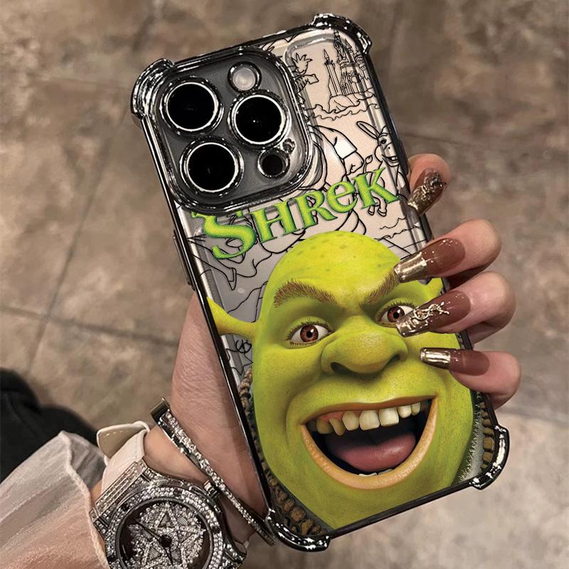 Funny Movie Shreks Phone Case For Xiaomi Redmi A7 15 A3 15C 14C K50 A1 Note 15 14 13 12 12s Pro Plus 4G 5G Anti Fall Airbag