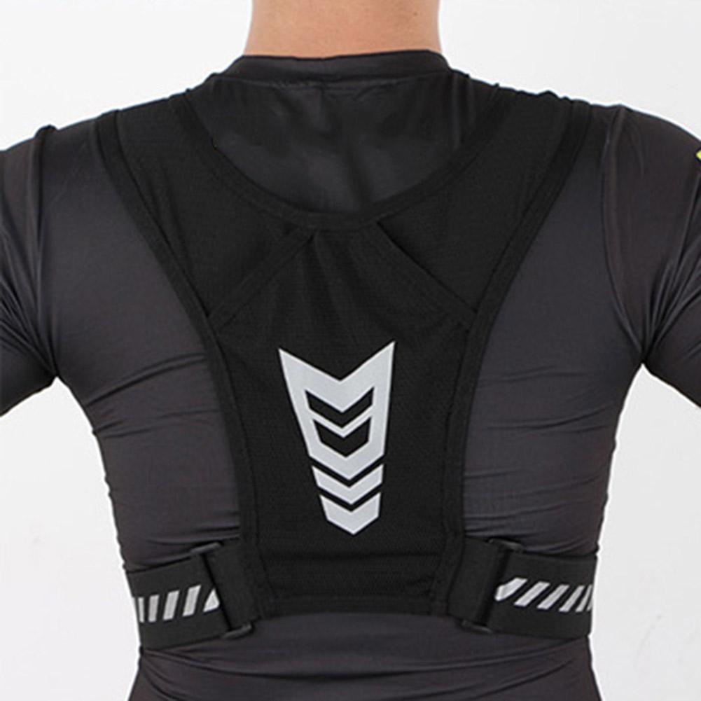 1/2Pcs Running Phone Holder Vest Breathable Mesh Cycling Vest Unisex Adjustable Buckle Running Chest Pouch Elastic for Men Women