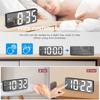 Adjustable LED Electronic Alarm Clock Dual Alarm Desktop Clock  Living Room
