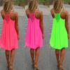 Sexy Women Summer Casual Sleeveless Evening Party Beach Dress Short Mini Dress