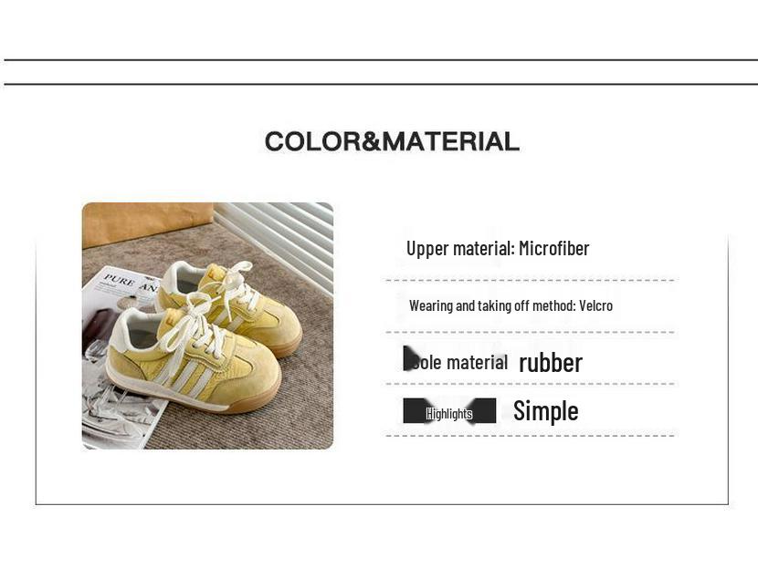 Autumn 2025 Kids' Sneakers: Korean Fashion Girls' Forrest Gump Style, Medium & Large Sizes, German Training & Casual Shoes