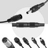 42V 2A Battery Charger Universal 5 Plugs Power Supply Adapter For 36V Lithium Battery, DC Plug With 8Mm 3 Prong /12Mm 3 Prong /8Mm RCA/3-Pin Male XLR