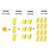 10pcs 1156 BA15S P21W 1157 P21/5W BAY15D BAU15S PY21W LED Car Tail Bulb Brake Reverse Lights Daytime Running Turn Signal Light