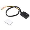 Car Paste Type Switch, DC 12V 200mA Paste Type ON/Off Button Switch Black