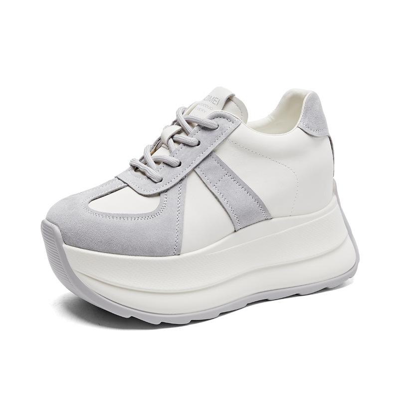 Small waist Forrest Gump shoes women's spring 2025 new breathable waffle dad shoes ins trendy versatile sports women's shoes