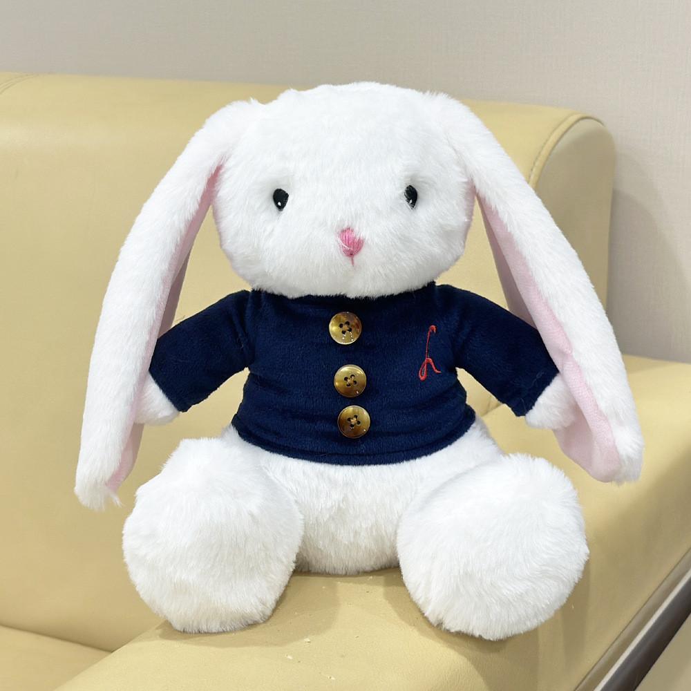 Cute Cat And Rabbit Plush Animal Toy With Short Plush Filling For Kids And Collectors