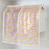 Clear Reusable Wardrobe Clothes Protectors Dustproof Hanging Organizers Clothing Rack Covers For Long Coat Garment Bag