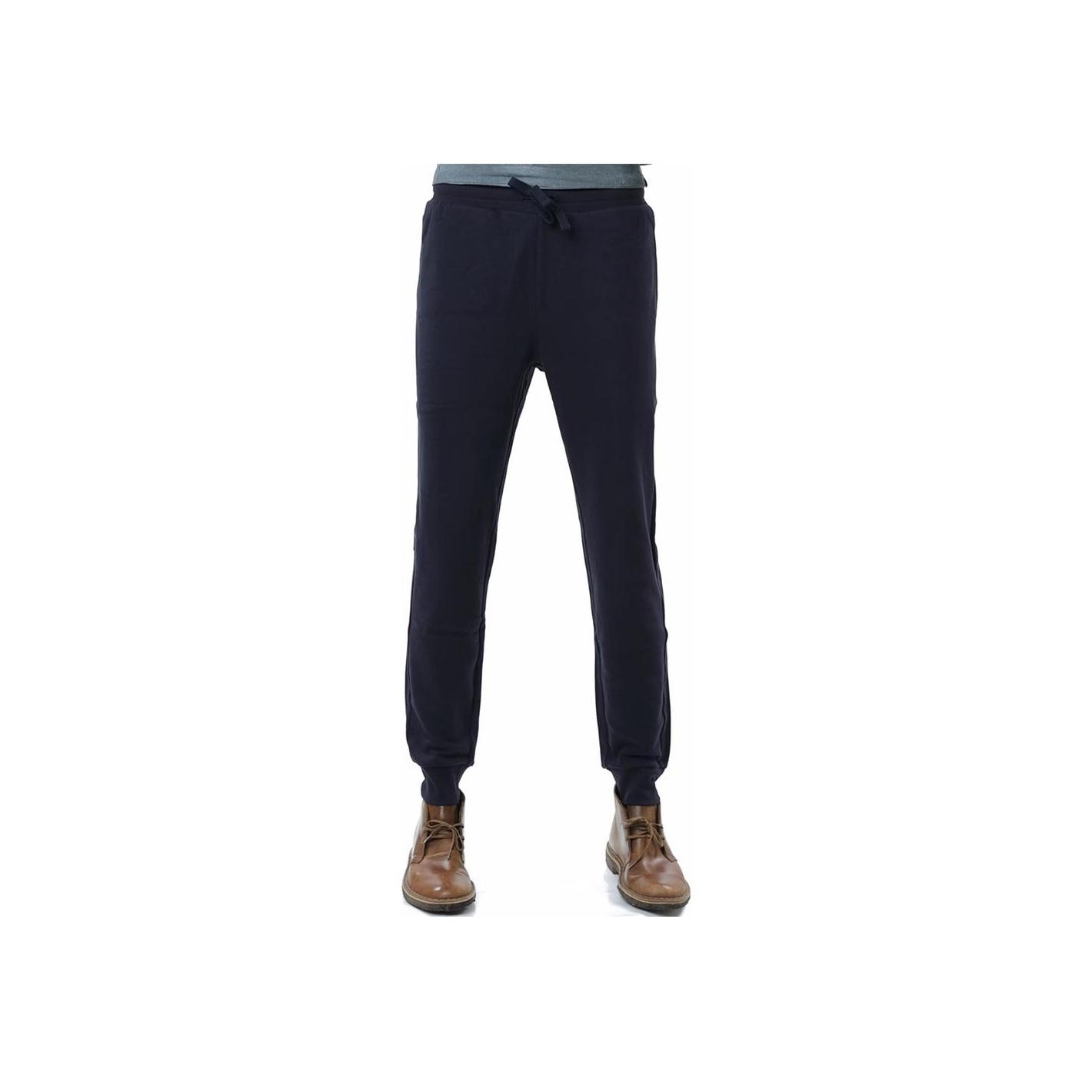 Emporio Armani Logo Drawstring Cuffed Casual Pants Men bottoms Blue EM000500-AF10781-UB102 XL