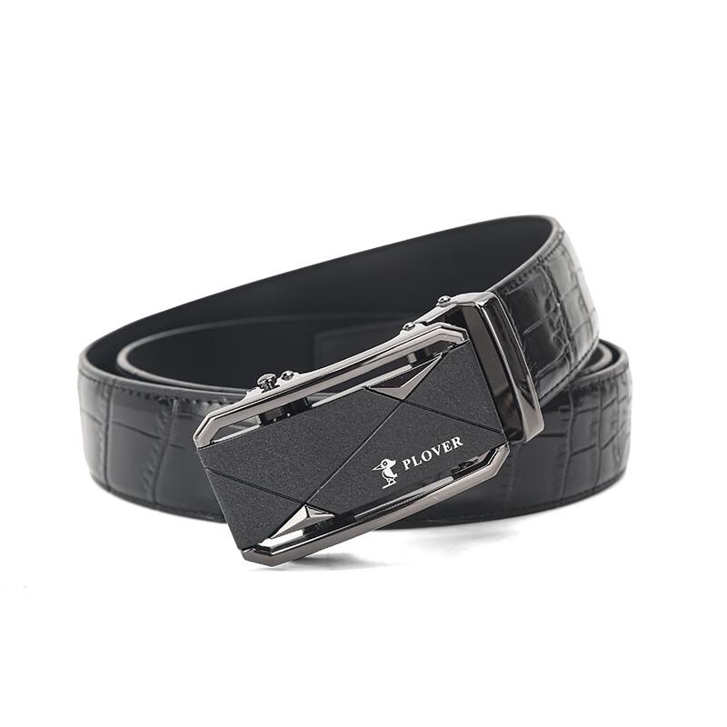 PLOVER Men s Automatic Buckle Leather Belt 115cm