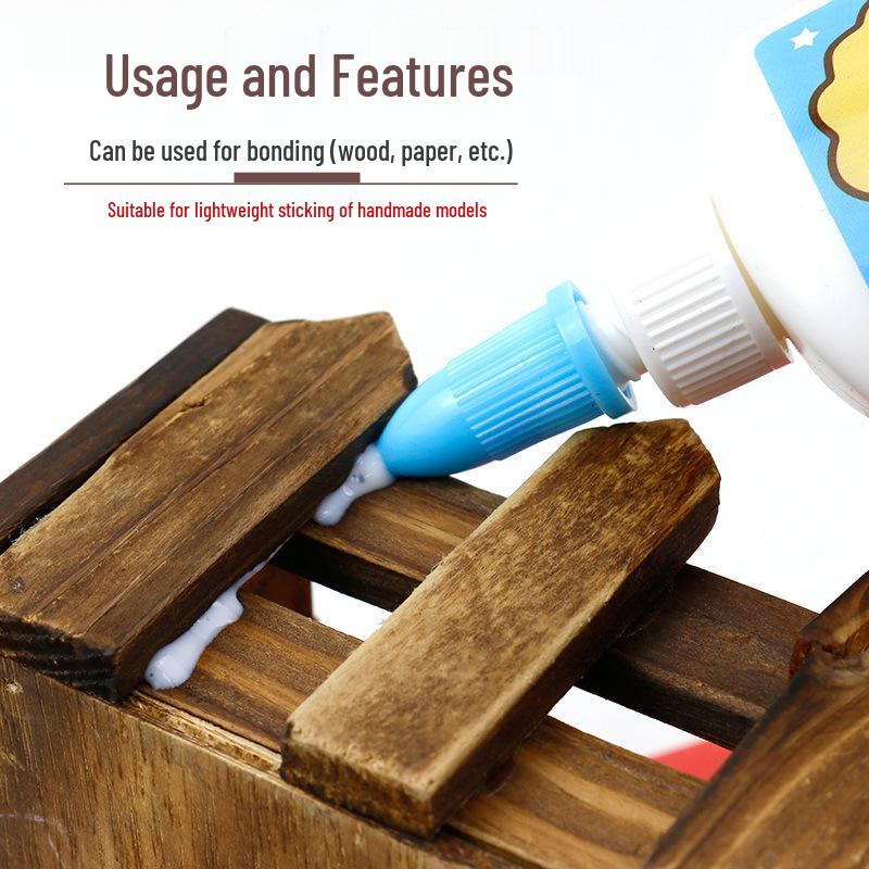 SIMBALION Lion Handmade White Glue - Student Adhesive for Paper & Wood