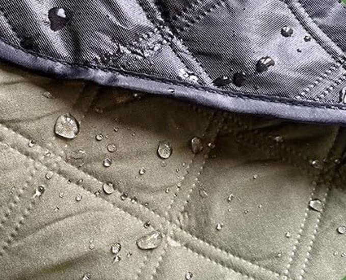 JFOLKS Without Worrying About Getting Leisure with Storage 200 X 145 Easy To Use for Outdoor 3 Khaki [Outdoor Dirty] Sheet, Thick, Waterproof, Bag,