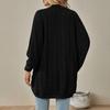 Women Batwing Sleeve Sweater Cardigan Casual Oversized Open Front Knit