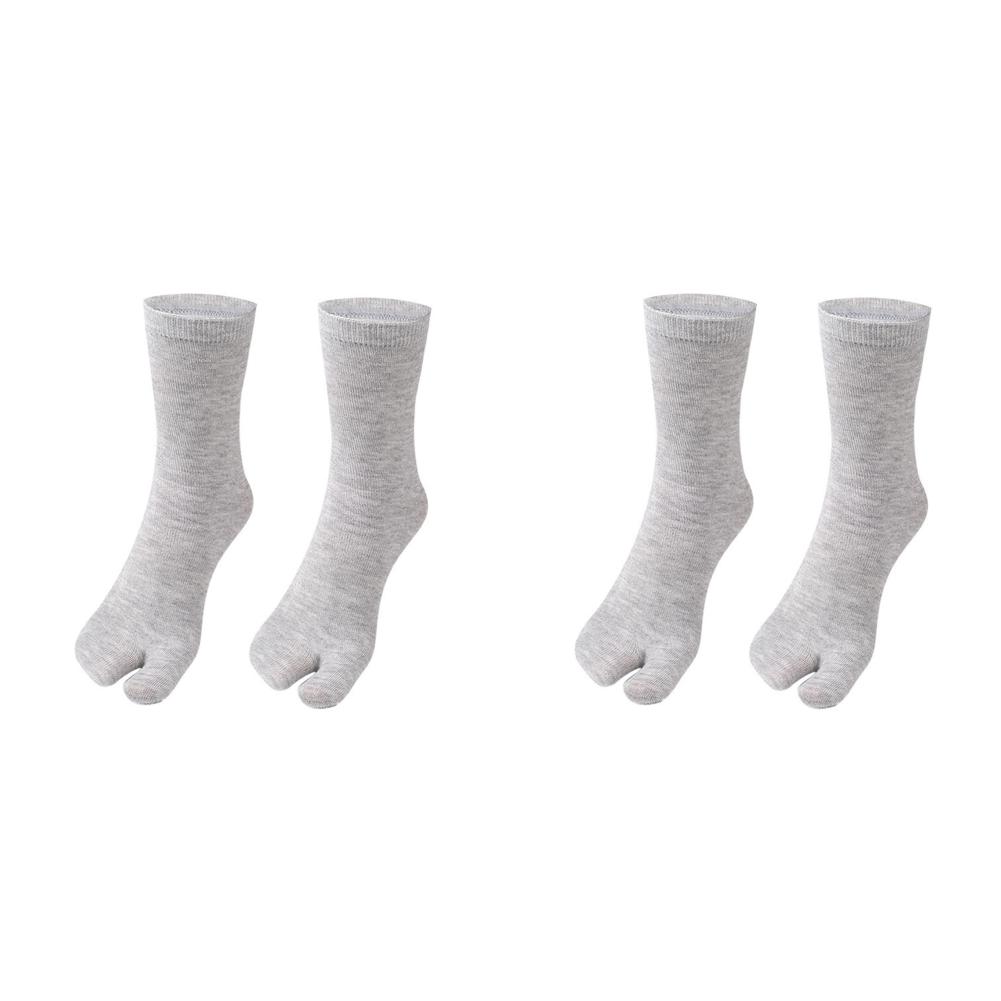 Fashion Japanese Style Tabi Toe Socks for Men Women Summer Fiber Two Finger Socks Kimono Flip Flop Sandal Split Tabi Toe Sock