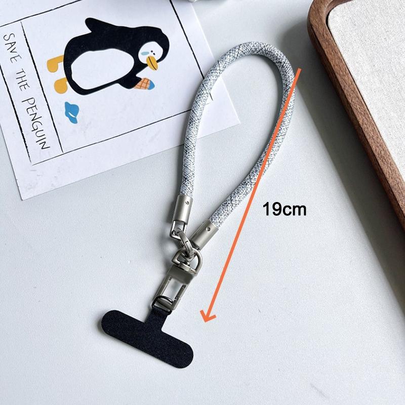Fashion Short Mobile Phone Lanyard Universal Wrist Strap Rope Outdoor Anti-Loss Phone Strap Hanging Rope For Iphone 16 Samsung