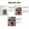 Dragon Ball Durable Anti-pilling Blanket Thick Warm Flannel Blanket for Long Term Home Daily Use THW