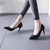 Mode 2025 Neue Damen Pumps Mittelhoher Absatz Pump Damen Spitzschuh Freizeitschuhe Sandalen High Heels Hochzeit Sexy Pumps
