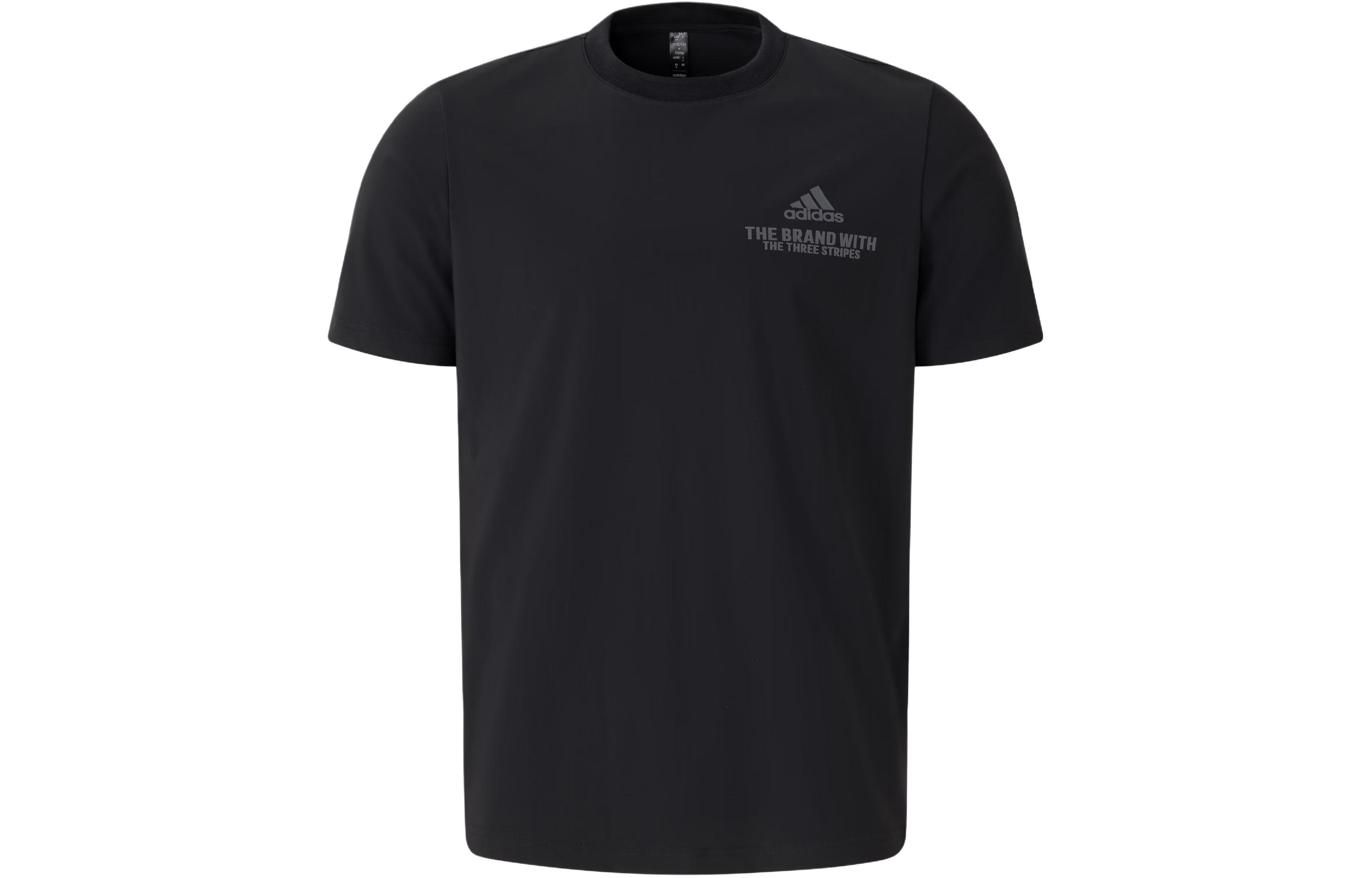 Adidas T Shirt Men s Black/Dark Gray JD5748 XS