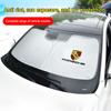 Folding Car Windshield Sun Shade Cover Visor UV Protection For Porsche Cayenne Panamera Macan 911 Taycan Boxster Cayman 918Pajun