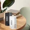 600W USB C Fast Charging Station 8 Port Power Adapter with 5 USB C and 3 USB A for Efficient Multi Device Charging
