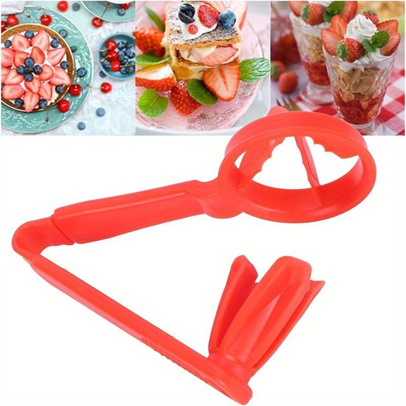 3pcs Fruit Cutter Set , Mini Tomato, Grape, Strawberry , Blueberry Slicer , Durable Plastic, Manual Kitchen Gadget for Effortless Fruit Prep