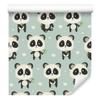Panda Wallpaper with Leaves for Living Room and Bedroom 50x1000