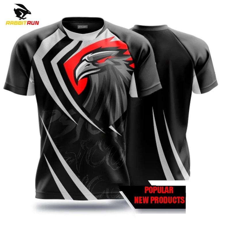Nuove T-shirt da Uomo per Uomo Magliette Asciugatura Rapida Magliette Uniformi Abbigliamento Competizione di Giochi T-shirt Stampate Ragazzi Traspirante Sport