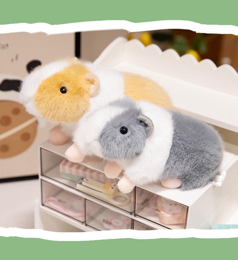 Cartoon Guinea Pig Plush Toy – Small Hamster Doll for Comfort and Companionship