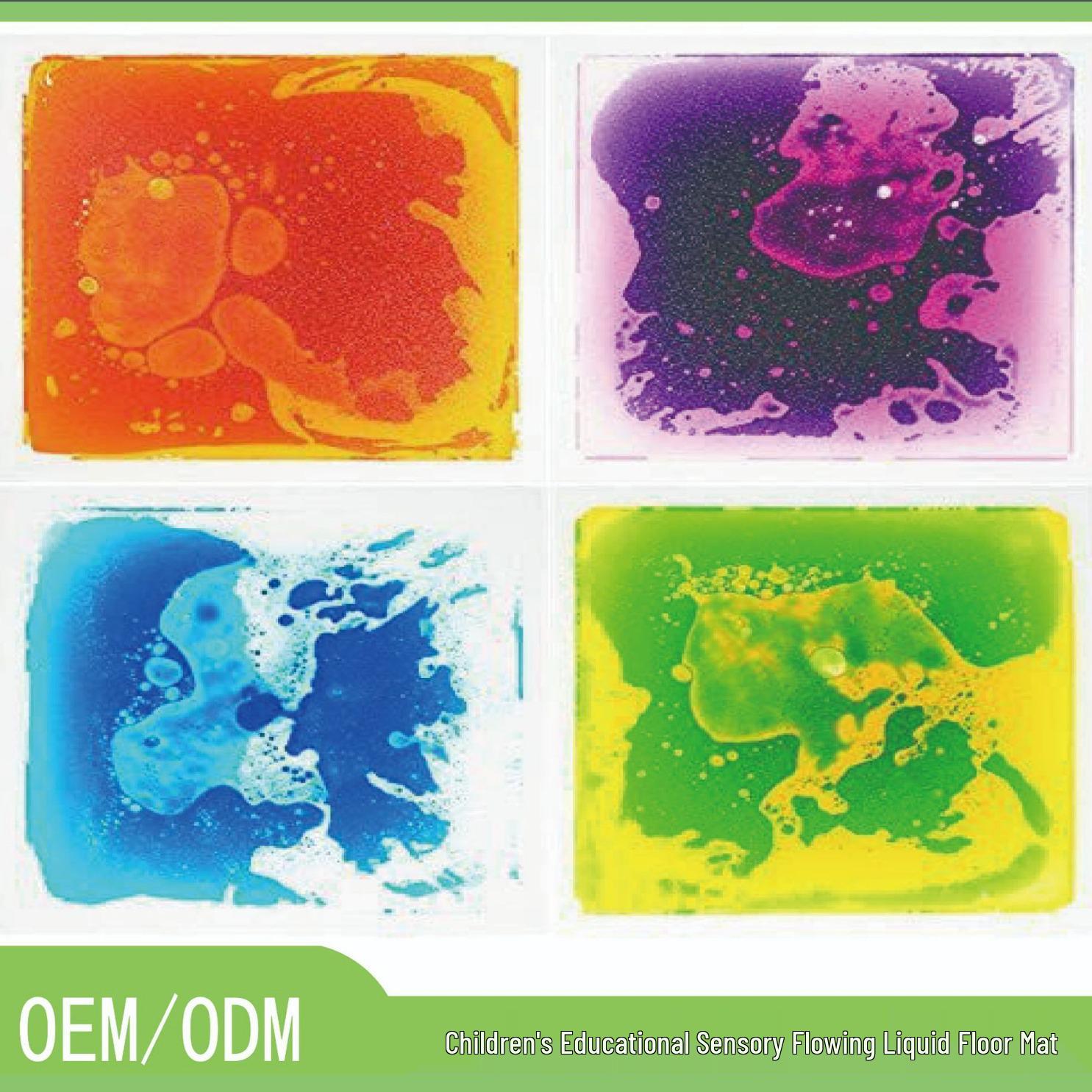 Flowing colors PVC