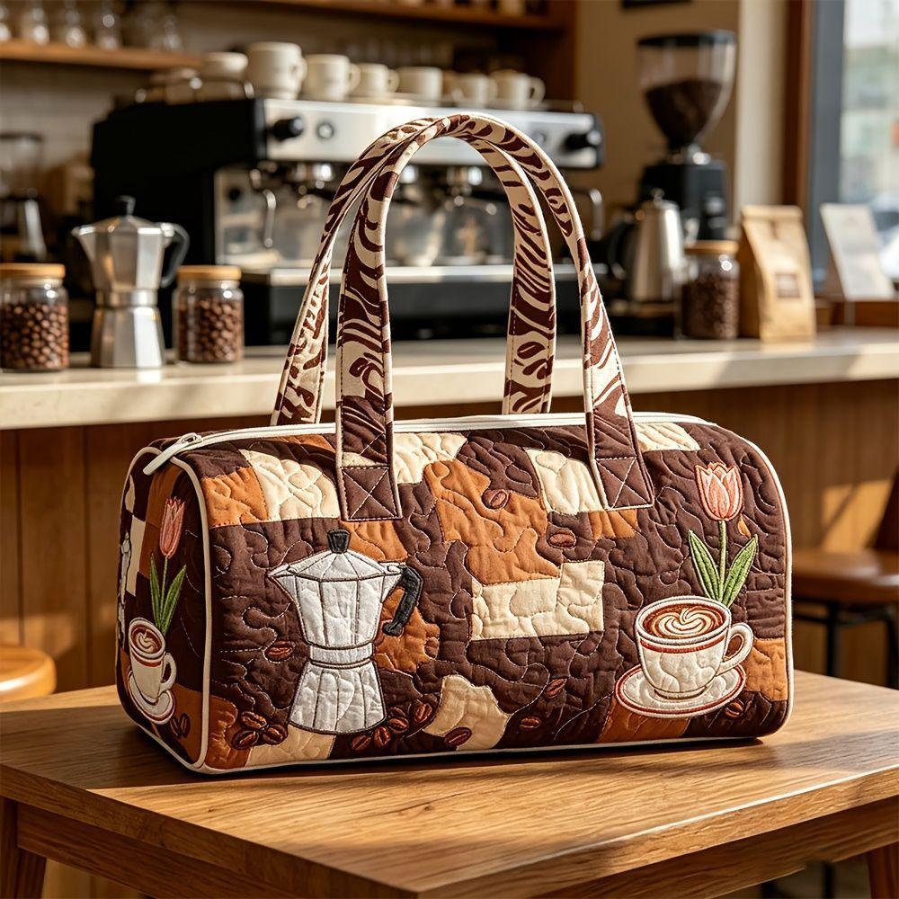 3D Independent Station Bus Series Women's Travel Yoga Handbag with Fashion Print