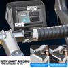 Front Bike Light USB Rechargeable Power Display Bicycle Led Light Waterproof Bicycle Headlight Flashlight Cycling Accessories