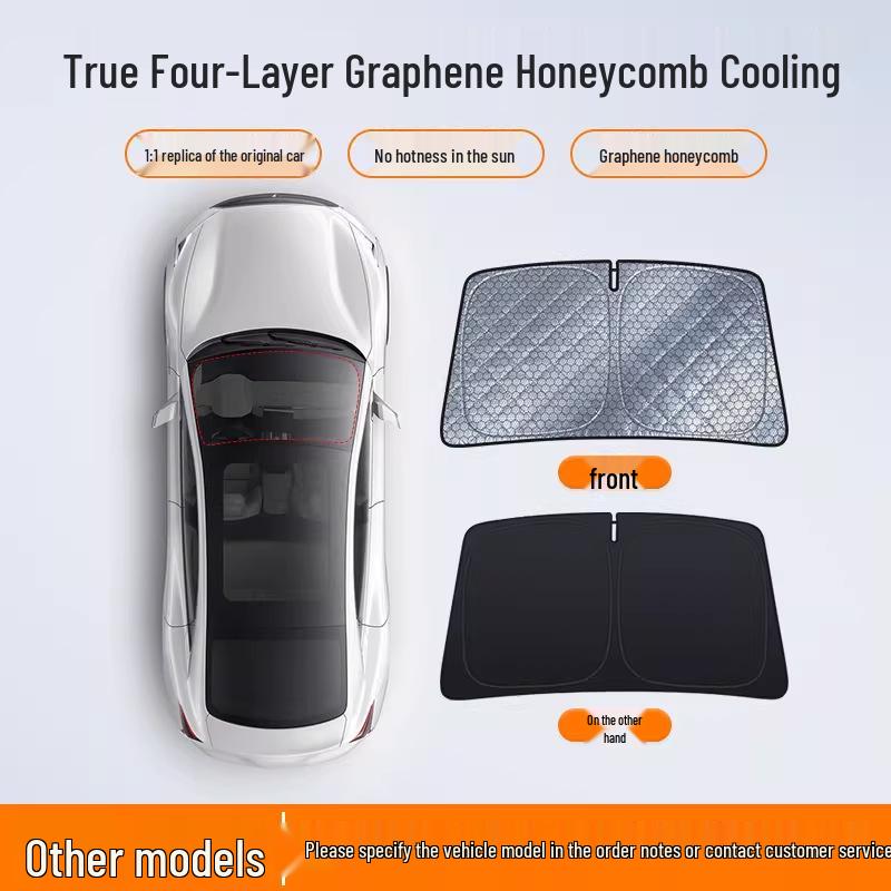 Graphene-Based Car Windshield Sun Shade: UV Protection & Heat Insulation Umbrella 2026 Model