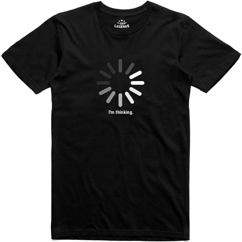 Funny Unisex T-Shirt Slogan Im Thinking Regular Fit Premium Tee XL