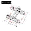 Modern Stainless Steel Sliding Bolt Latch for Bathroom, Pet Cage, Barn Door, Anti-theft Lock