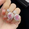 Sace Gems Classica lega di rame zircone anello orecchini collana pendente set di gioielli regali per la festa di nozze