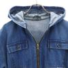 DEMOS 90s Old Denim Jacket 34 Wash blue Parker Men's Used