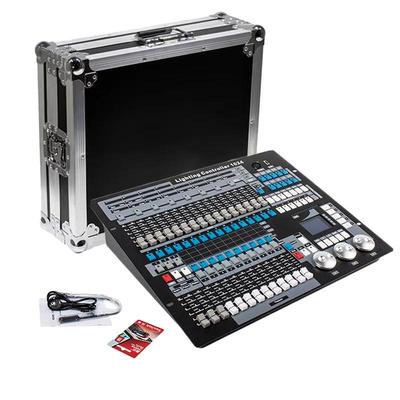 KING KONG 1024 DMX konzole s flight case DJ ovladač Vhodný pro Moving Head světlo Par světelnou sérii Vybavení pro jevištní osvětlení