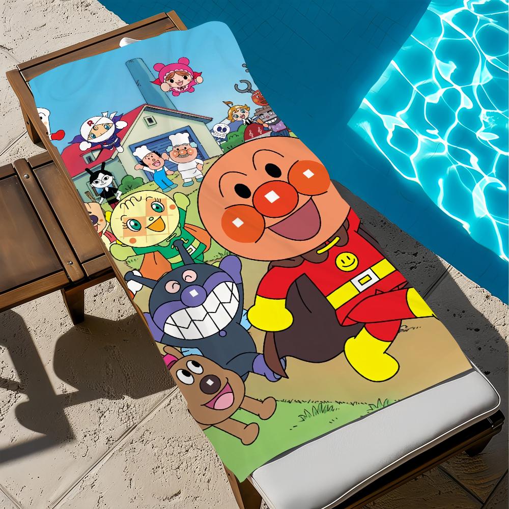 A-aNPAN-MAn-N cartoon Towel Beach Quick Dry Soft Pool Towels Gift for Travel Gym Shower Camping sports