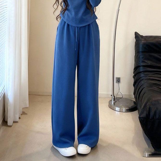 2026 Trendy German Velvet Lazy Style Top & Sweatpants Set for Outerwear